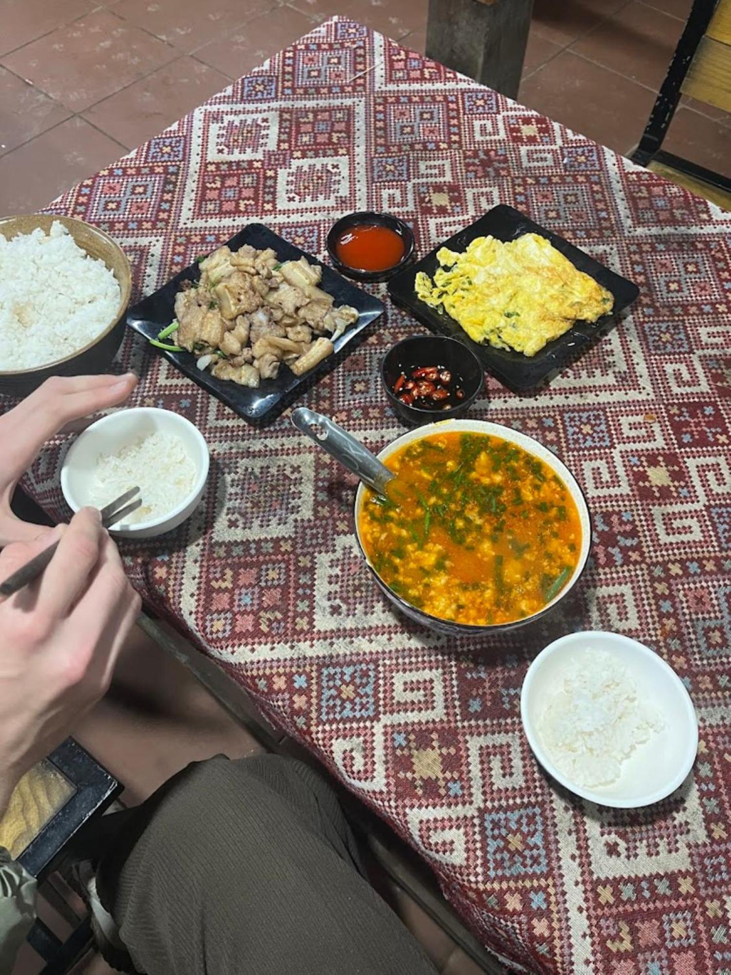 Bac Yen Nha Hang Homestay Pho Nui מראה חיצוני תמונה